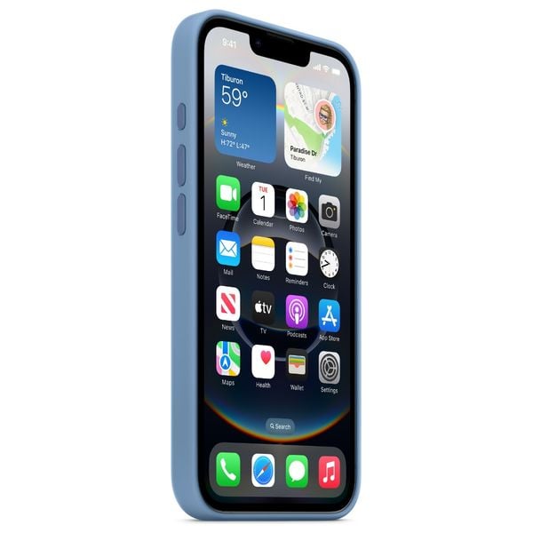 حافظة موبايل MD3Q4ZM/A ابل لجهاز ايفون 16e - ازرق