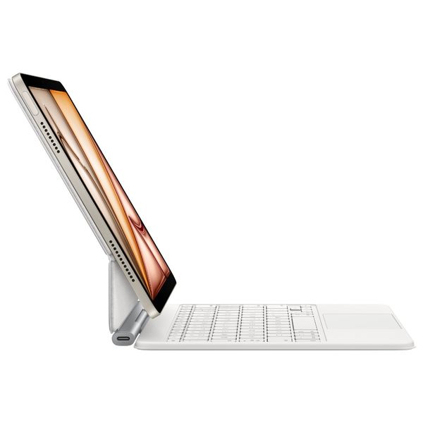  Apple Magic Keyboard for iPad Air 11-inch (M3) - Arabic - White 