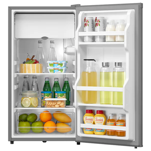  Midea MDRD133FGG50 - 5ft - 1-Door Refrigerator - Silver 
