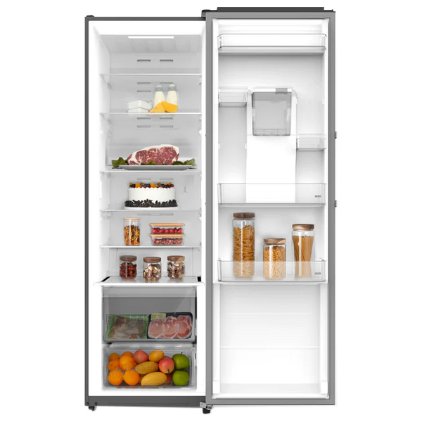 Midea MDRD502MTG46 - 17ft - 1-Door Refrigerator - Stainless Steel