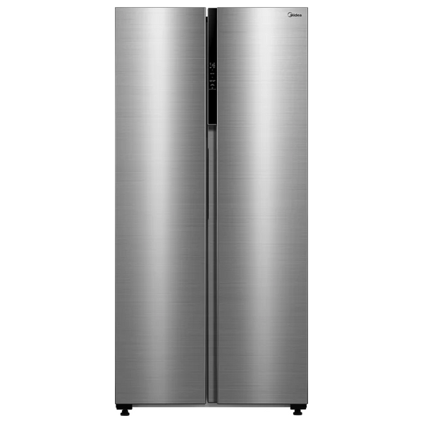 Midea MDRS619FIG46D - 22ft - Side By Side Refrigerator -Steel Bru