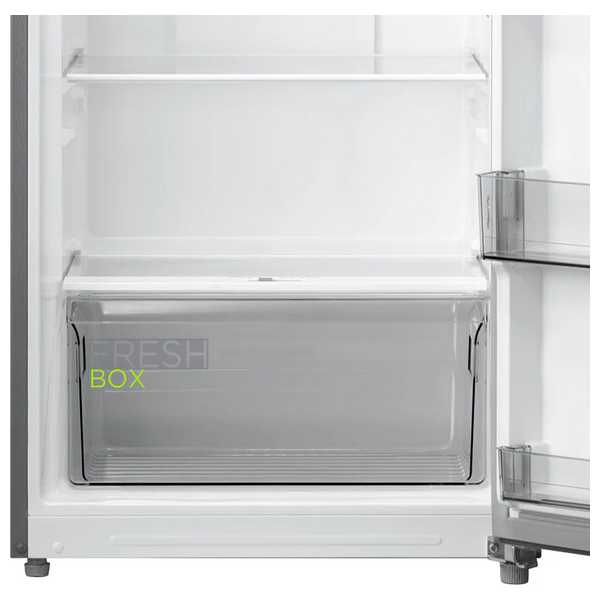  Midea MDRT580MTG46D - 20ft - Conventional Refrigerator - Stainless Steel + Midea MA500W200/WW - 20Kg - Top Loading Washing Machine - White 