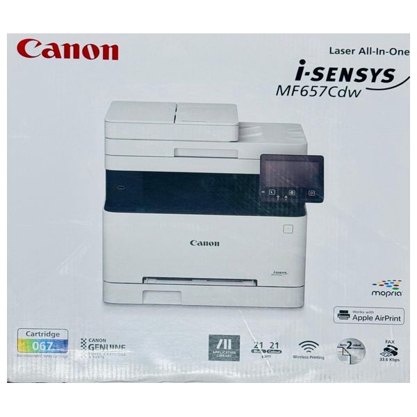 Canon MF657Cdw - Color All-in-One Laser Printer - White