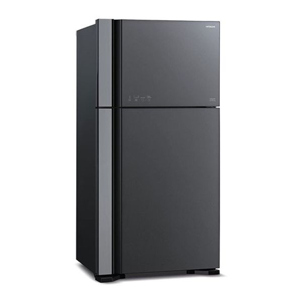 Hitachi HRTN7489DFGBKIQ - 21ft - Conventional Refrigerator - Black