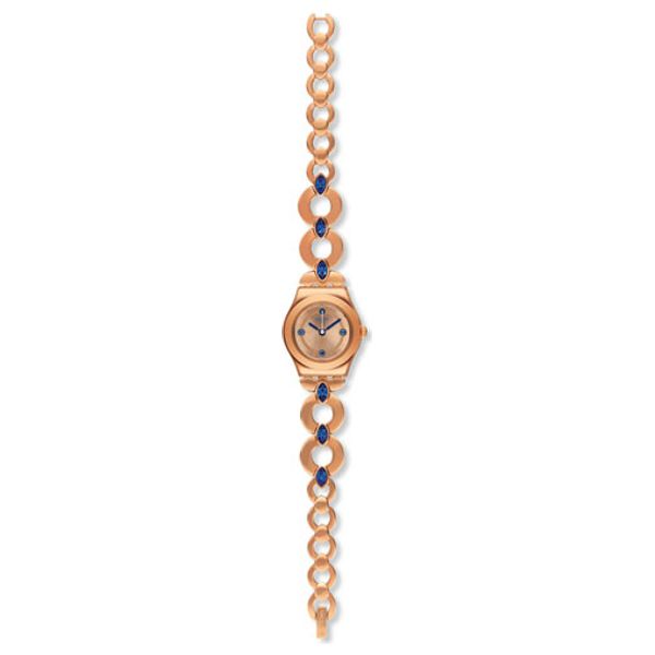  Swatch Watch YSG148G For Women - Analog Display, Stainless Steel Band - Rose Gold 