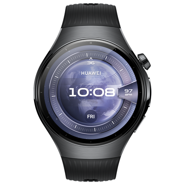 Huawei Watch 5 - 46mm - 1.5 inch - Amoled - Battery lasts up to 11 days - Multi-sensing X-TAP - eSIM Cellular Calling + Huawei Scale 3 Gift - Pre-Order