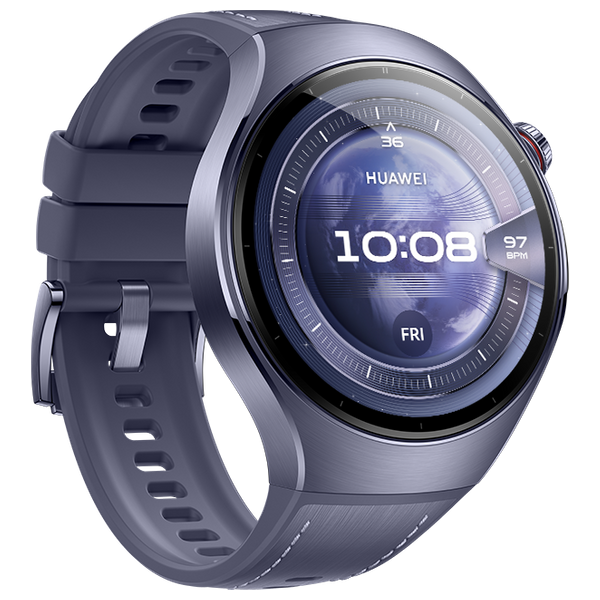 Huawei Watch 5 - 46mm - 1.5 inch - Amoled - Battery lasts up to 11 days - Multi-sensing X-TAP - eSIM Cellular Calling + Huawei Scale 3 Gift - Pre-Order