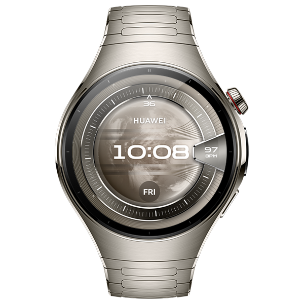 Huawei Watch 5 - 46mm - 1.5 inch - Amoled - Battery lasts up to 11 days - Multi-sensing X-TAP - eSIM Cellular Calling + Huawei Scale 3 Gift - Pre-Order
