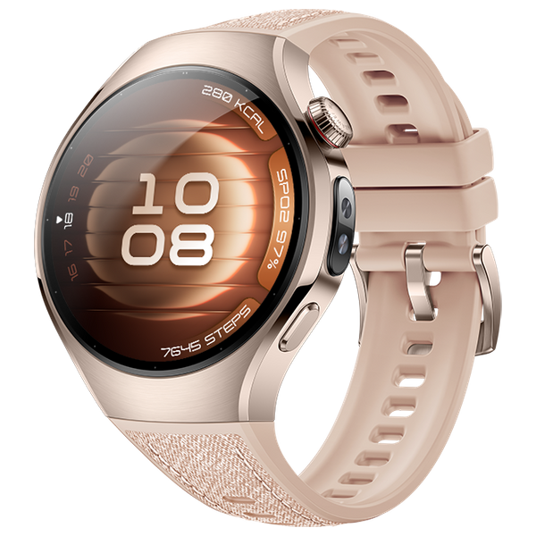 Huawei Watch 5 - 42mm - 1.38 inch - Amoled - Battery lasts up to 7 days - Multi-sensing X-TAP - eSIM Cellular Calling + Huawei Scale 3 Gift - Pre-Order