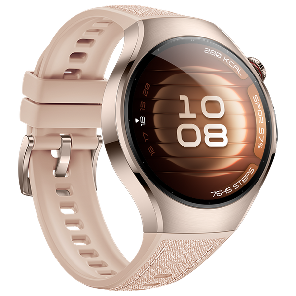 Huawei Watch 5 - 42mm - 1.38 inch - Amoled - Battery lasts up to 7 days - Multi-sensing X-TAP - eSIM Cellular Calling + Huawei Scale 3 Gift - Pre-Order