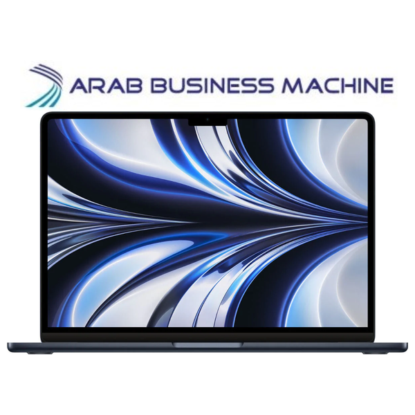  لابتوب ابل ماك بوك اير 13.6-انج ( شريحة M2 - وحدة معالجة 8 - ذاكرة 8كيكابايت - تخزين 512كيكابايت SSD - كارت الشاشة 8-core )  اسود 