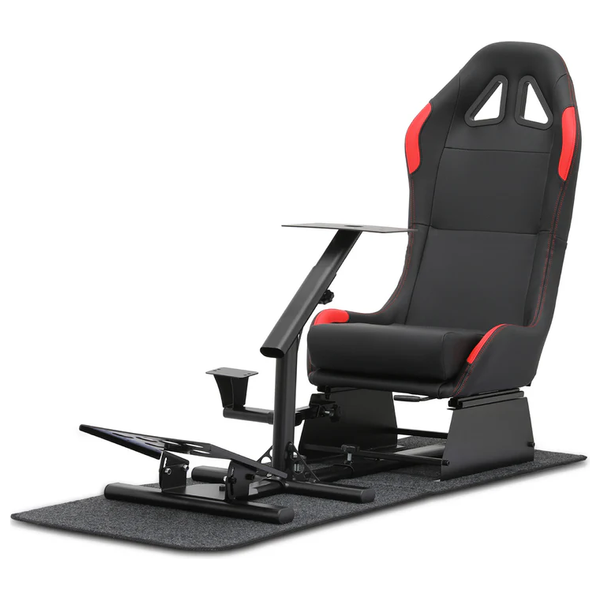 MoNiBloom Racing Simulator Cockpi - Gaming Seat - Red