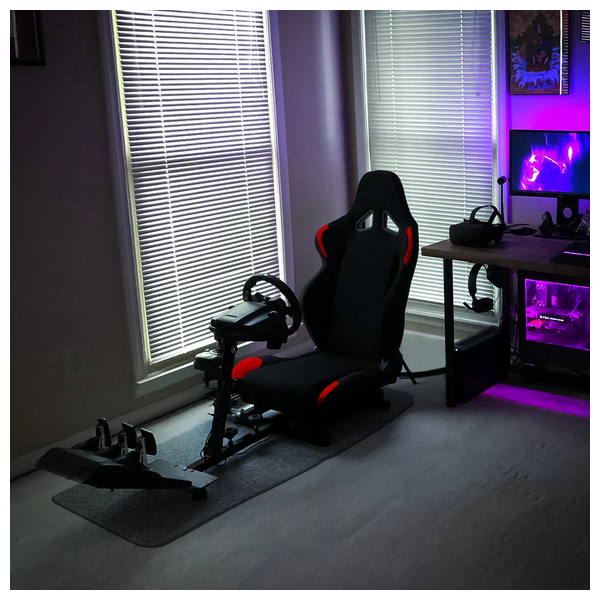 MoNiBloom Racing Simulator Cockpi - Gaming Seat - Red