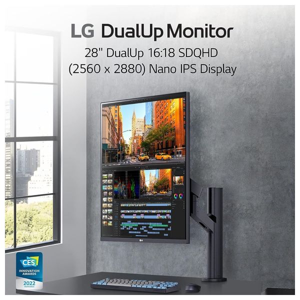  شاشة حاسبة ال جي 28-انج - فئة MQ780 - سرعة الاستجابة 5 ملي ثانية - 60 هيرتز - SDQHD 