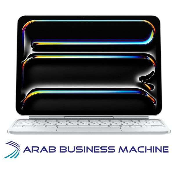 Apple MQDP3AB/A - Magic Keyboard Folio for iPad Pro 11-inch (M4) - Arabic - White