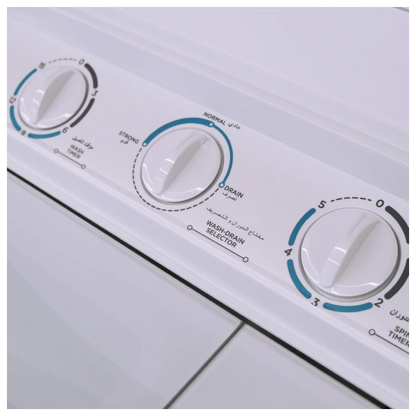 Midea MT200W160/W - 16Kg - Twin Tub Washing Machine - White