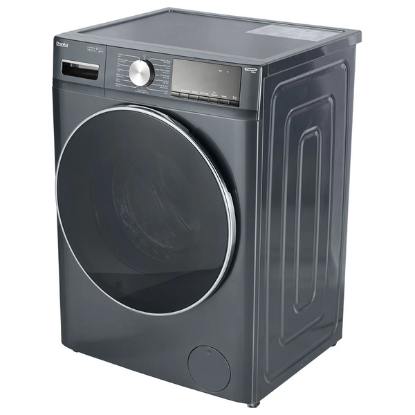  غسالة ومجففة دنكا فتحة امامية - 10/6 كغم - 1400 دورة بالدقيقة - MWM-10DGFL - رمادي + مكواة دنكا بخارية - IST-3100BL - سمائي 