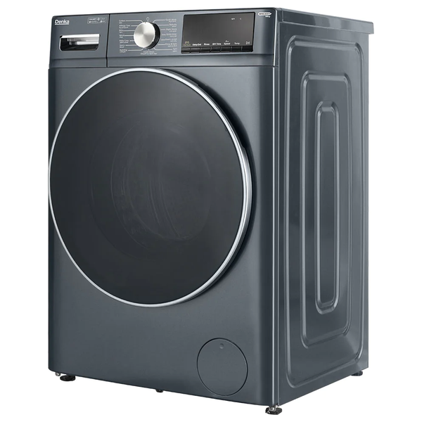  غسالة ومجففة دنكا فتحة امامية - 10/6 كغم - 1400 دورة بالدقيقة - MWM-10DGFL - رمادي + مكواة دنكا بخارية - IST-3100BL - سمائي 
