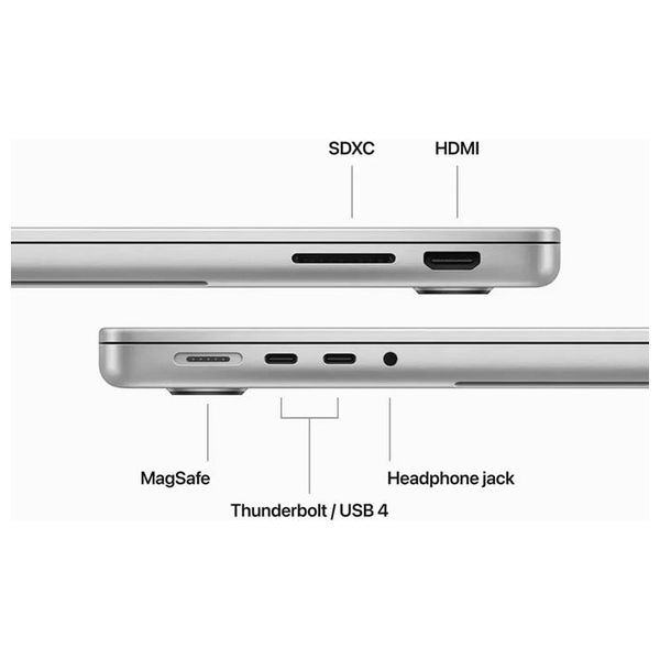  Apple 14-Inch - MacBook Pro - M3 8-Core - 1TB SSD/16GB - 10-Core - MacOS - Silver 