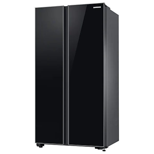  Samsung RS62R50312C - 25ft - Side By Side Refrigerator - Black Glass 