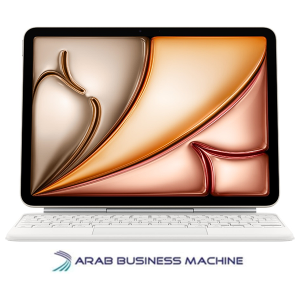  Apple Magic Keyboard for iPad Air 11-inch (M3) - Arabic - White 