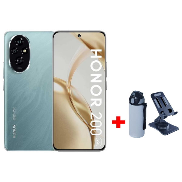 Honor 200 - Dual SIM - 256/12GB + Sports Water Bottle + Mobile Phone Holder