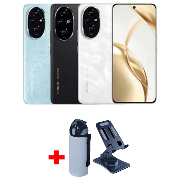 Honor 200 - Dual SIM - 256/12GB + Sports Water Bottle + Mobile Phone Holder