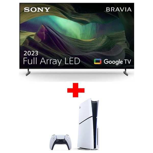 شاشة سوني 55-انج فئة X85L – سمارت – 4K – LED – 120 هيرتز + سوني بلي ستيشن 5 سلم - 1 تيرابايت