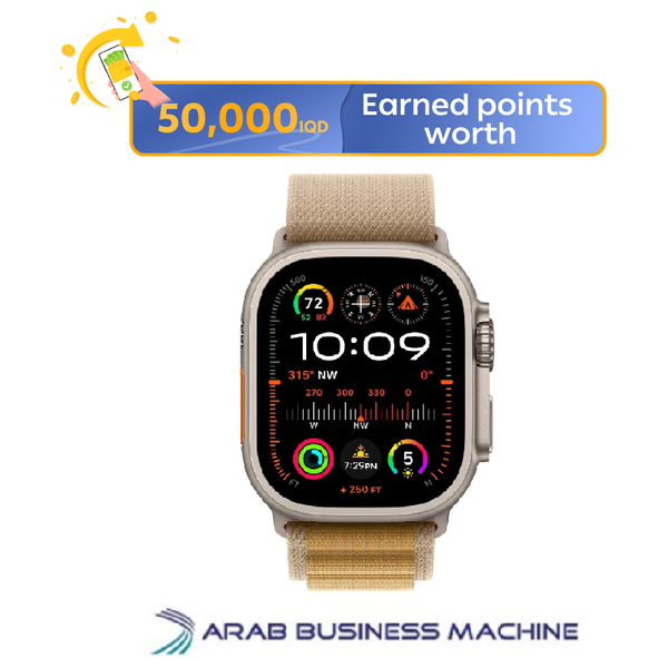  Apple Watch Ultra 2 2024 GPS + Cellular - 49mm - Titanium Case with Alpine Loop 