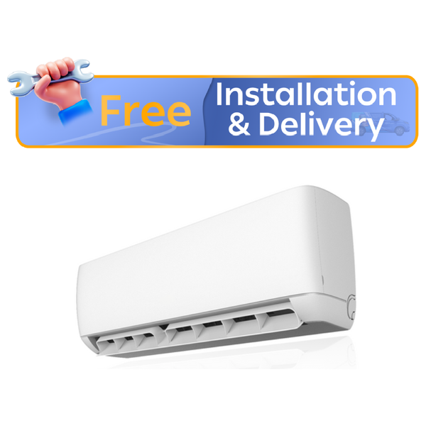 Flo AH24X23 - 2 Ton - Wall Mounted Split - White - Inverter - Amp Control - Free Installation