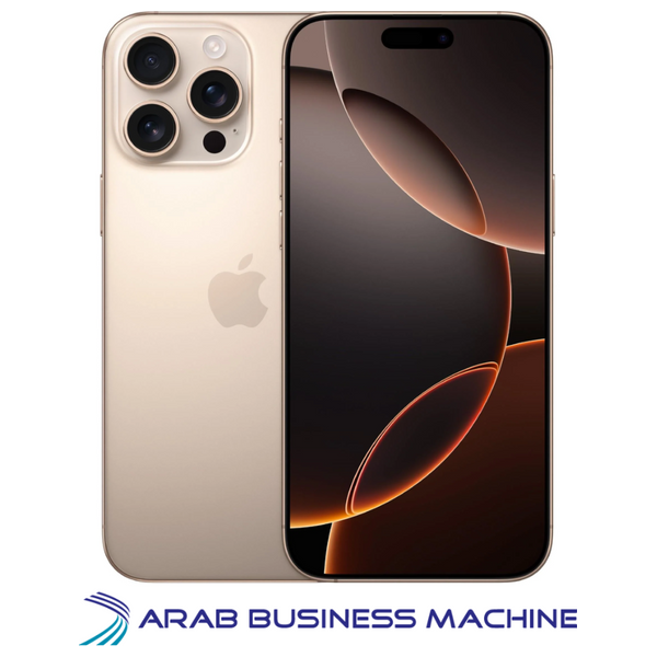 ابل ايفون 16 برو - 6.3 انج - شريحة A18 برو - ذكاء ابل الصناعي - تصميم تيتانيوم - زر تحكم بالكاميرا