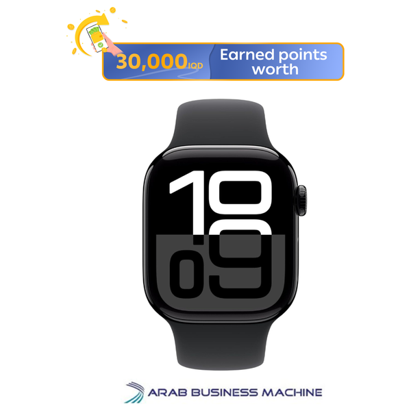 Apple Watch Series 10 - 46 mm - Aluminium Cas with Sport Band - M/L