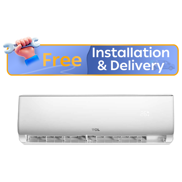  TCL TAC-18CHSA/KCI - 1.5 Ton - Wall Mounted Split - White - Inverter + AMP Control - Free Installation 