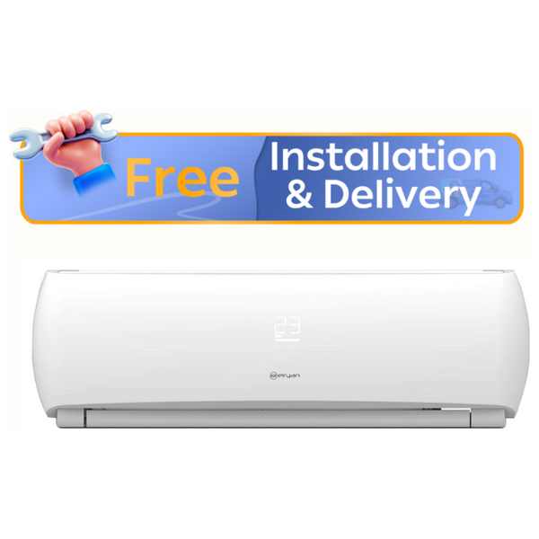  Elryan S127CH - 1 Ton - Wall Mounted Split - White 