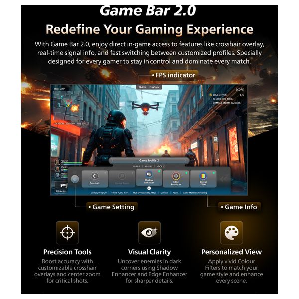  تلفزيون فيليبس 55 انج - ذكي بدقة 4K UHD - OLED- Google TV - تقنية Ambilight ثلاثية الجوانب - معالج P5 AI - هيرتز 144 - تصميم بدون حواف - منشأ اوروبي 