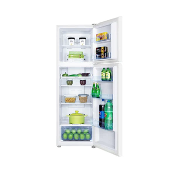 TCL P430TMW - 11ft - Conventional Refrigerator - White + Denka HA-6600BVCNG - 2000W - Bag Vacuum Cleaner