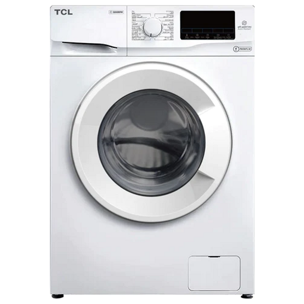  غسالة تي سي ال فتحة امامية -6 كغم - P606FLW - ابيض +  مكواة دنكا بخارية - IST-2400PB - اسود 