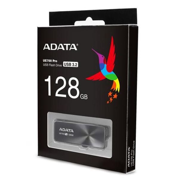 ADATA UE700 Pro USB 3.2 - 128GB - USB Flash Drive - Black