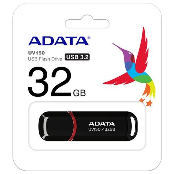 ADATA UV150 USB 3.2 - 32GB - USB Flash Drive - Black