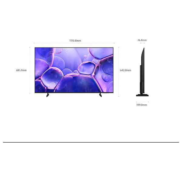 Samsung 50-Inch U8000F Series - Smart - UHD - 60Hz - 2025 Model