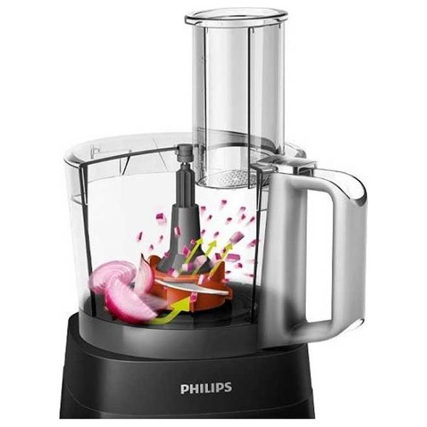 Philips HR7302/90 - Food Processor - Black