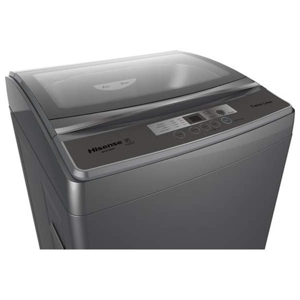  غسالة هايسنس فتحة علوية - 13 كغم - WTJA1302T - رمادي 