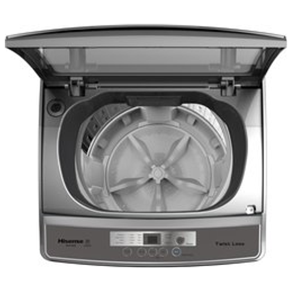  غسالة هايسنس فتحة علوية - 13 كغم - WTJA1302T - رمادي 