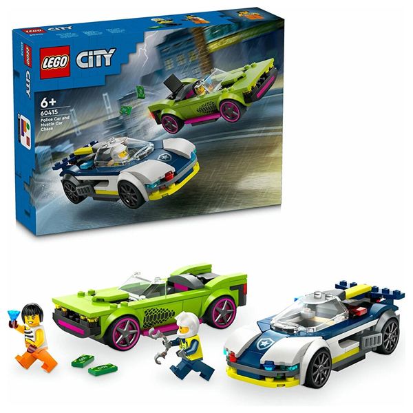  LEGO City Police Car and Sports Car Chase 