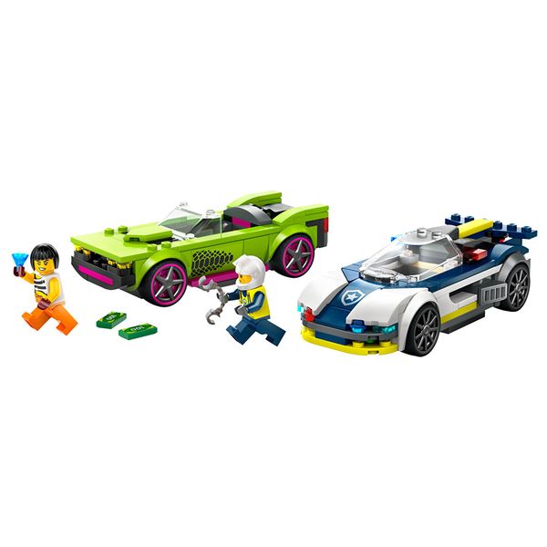  LEGO City Police Car and Sports Car Chase 