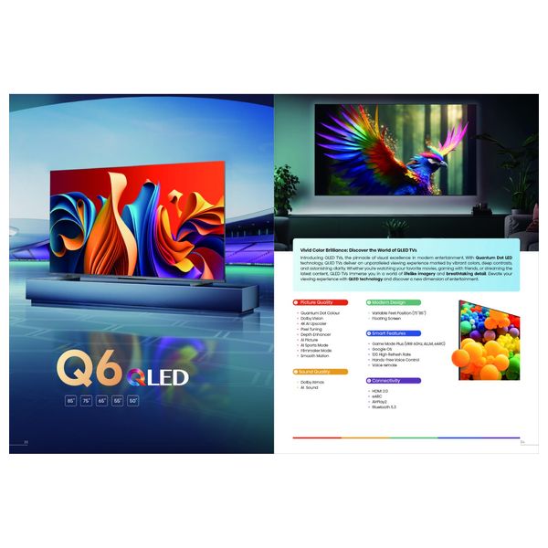  شاشة هايسنس 50-انج فئة A6500N - سمارت - 4K - LED - 60 هيرتز 