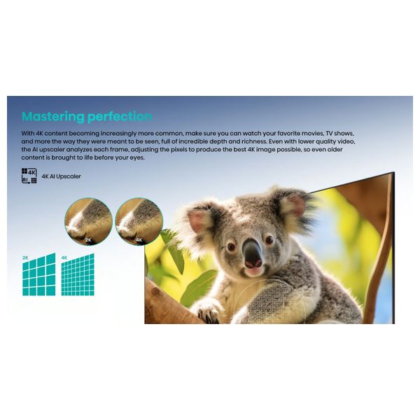  Hisense 43-Inch 43Q6GN Series - Smart - 4K - LED - 60Hz 