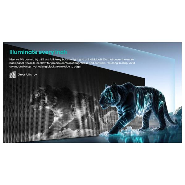  Hisense 43-Inch 43Q6GN Series - Smart - 4K - LED - 60Hz 