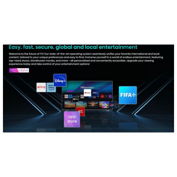  Hisense 43-Inch 43Q6GN Series - Smart - 4K - LED - 60Hz 