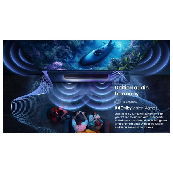  Hisense 55-Inch 55Q7Q Series - Smart - 4K - QLED - 144Hz - 2025 Model 